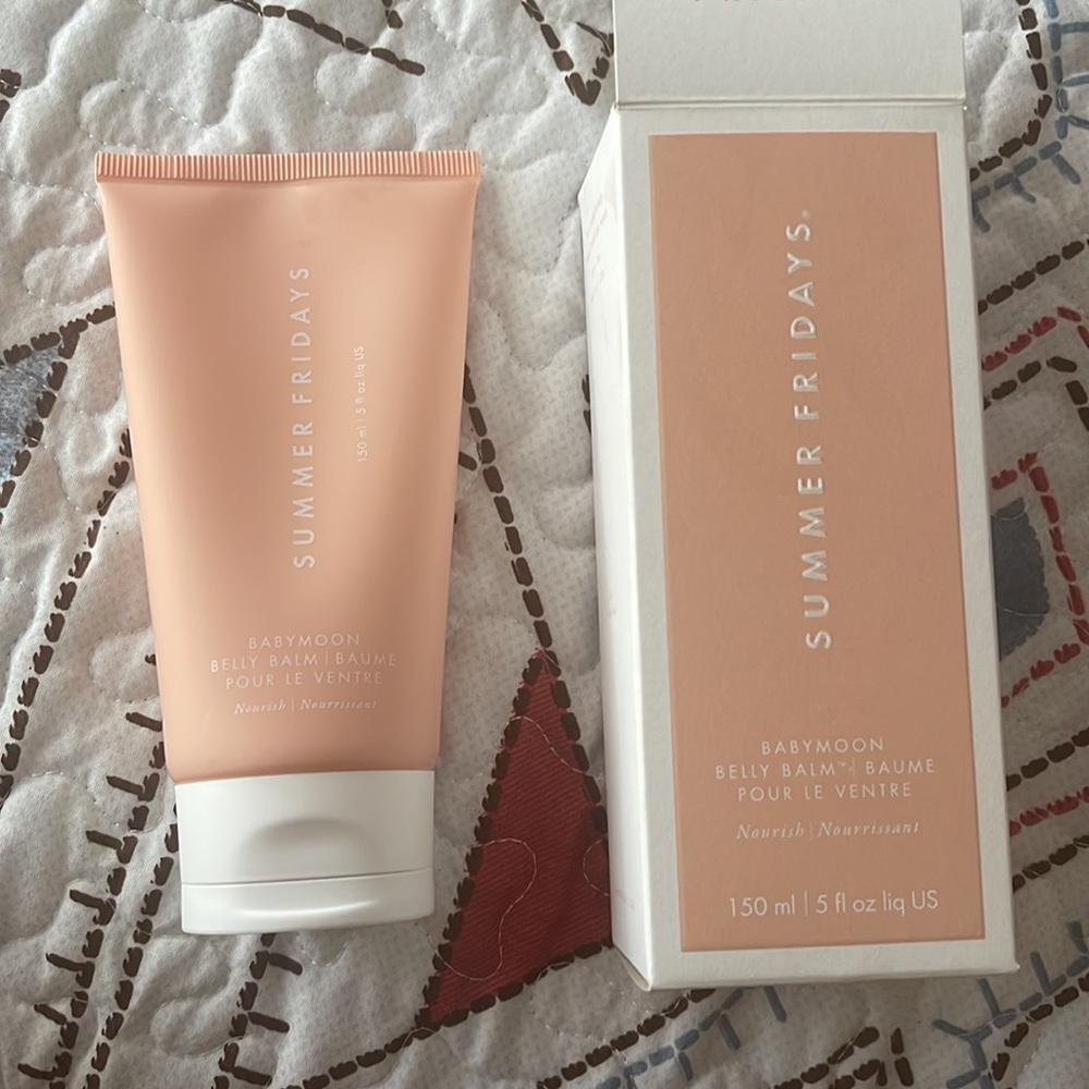 Summer Fridays Babymoon Belly Balm